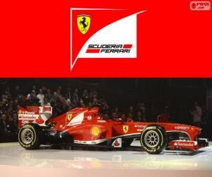 пазл Ferrari F138 - 2013 -
